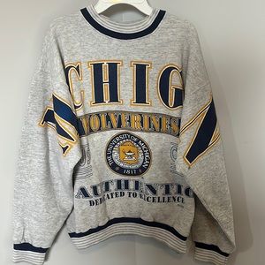 Retro Michigan Crewneck
